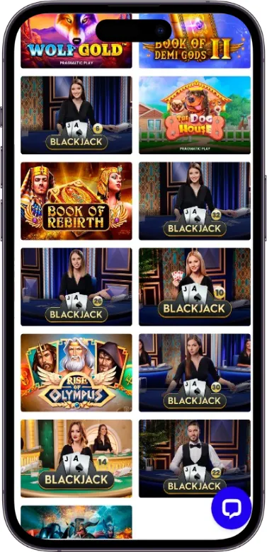 Gry kasynowe w SuperCat Casino